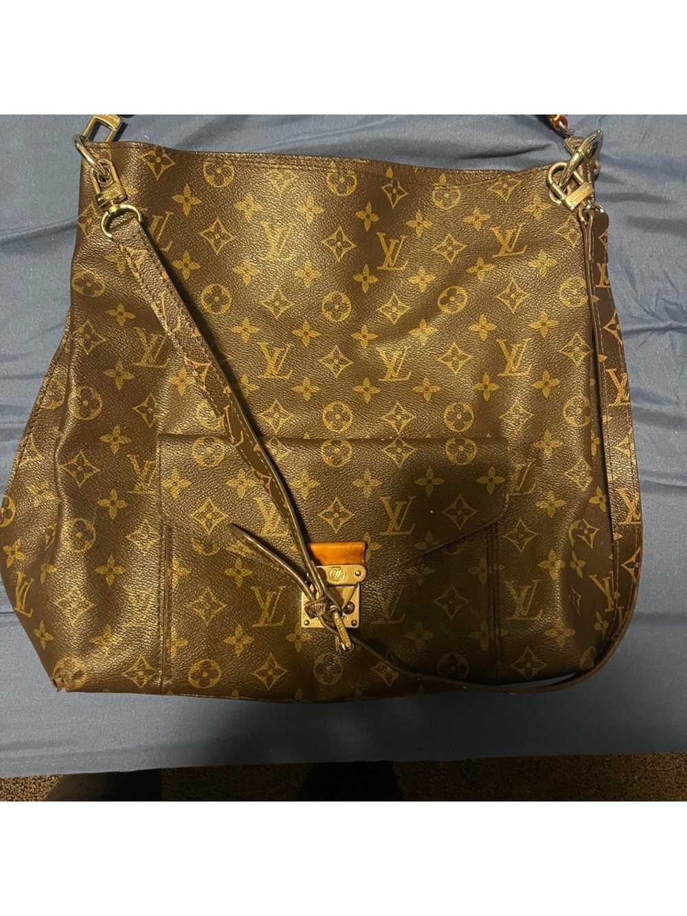 Louis Vuitton Brown Monogram Shoulder Bag